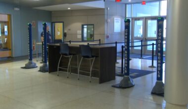 New security screening procedures at Cohoes High School.