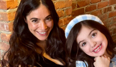 Connie Gibilaro with her daughter. Photo: Connie Gibilaro