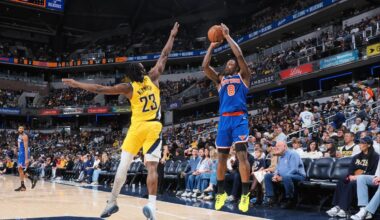 Shorthanded Knicks barely survive lowly Pacers in latest nail-biter