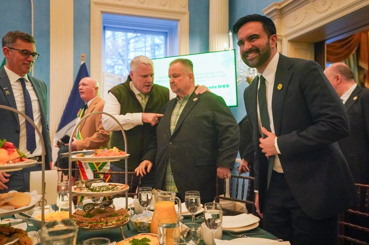 Mamdani distorting St. Patrick's Day, Irish history just the latest example of his shameful obsession with Israel