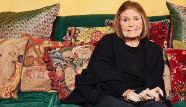 Gloria Steinem auctioning items from her personal collection