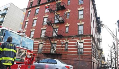 Man killed, 6 firefighters hurt as 5-alarm inferno rips through NYC building: officials