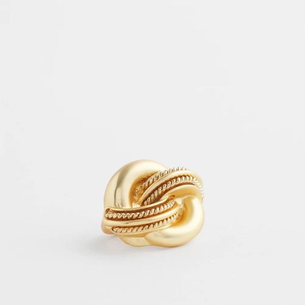 Chico’s Gold Scarf Ring