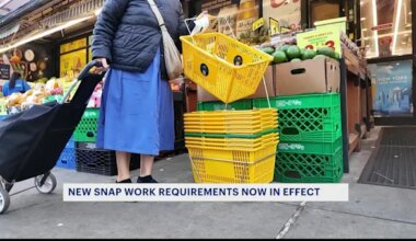 News 12 | Brooklyn | New SNAP work requirements take effect, put benefits at risk for millions in NYC