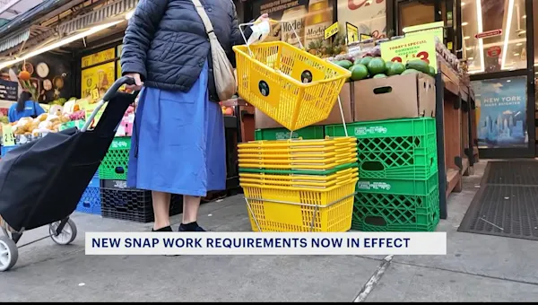 News 12 | Brooklyn | New SNAP work requirements take effect, put benefits at risk for millions in NYC