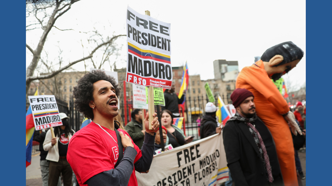 The Latest: Former Venezuelan President Nicolás Maduro to appear in New York City court