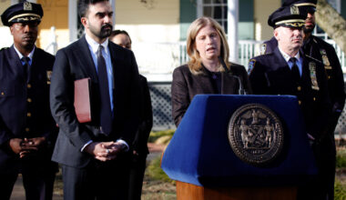 Two men charged with ISIS-inspired terror after nail bomb thrown at New York protest