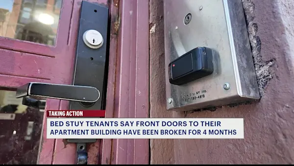 News 12 | Brooklyn | Bed-Stuy tenants say apartment building has had broken locks for 4 months