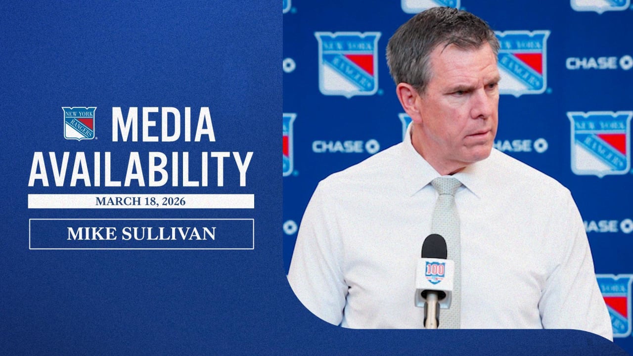 Postgame: Mike Sullivan | New York Rangers