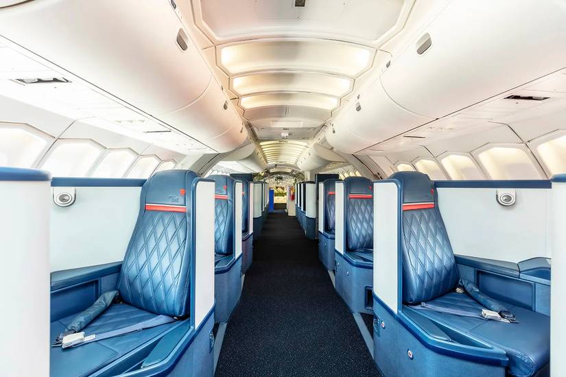 Delta Air Lines 747-400 Upper Deck