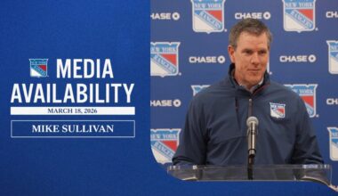 Pregame: Mike Sullivan | New York Rangers
