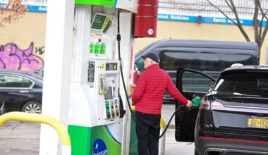 Why are New York drivers paying more for gasoline a week after U.S. air strikes on Iran?