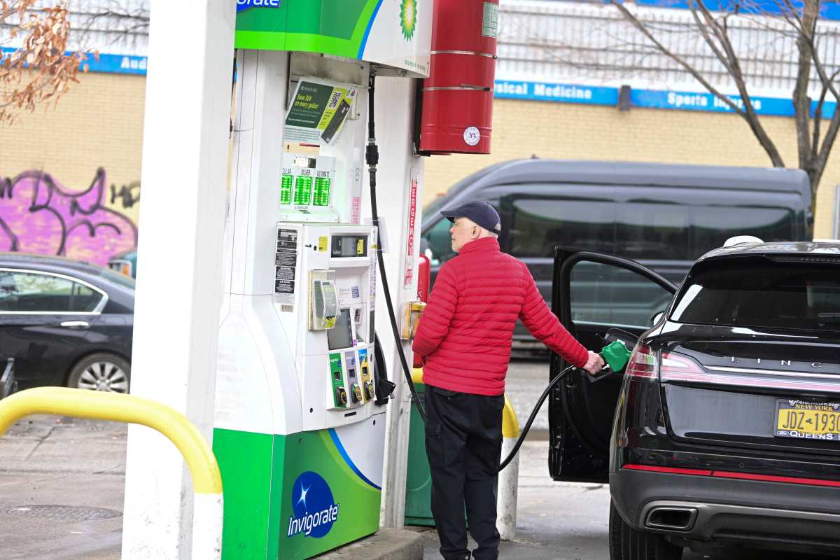 Why are New York drivers paying more for gasoline a week after U.S. air strikes on Iran?