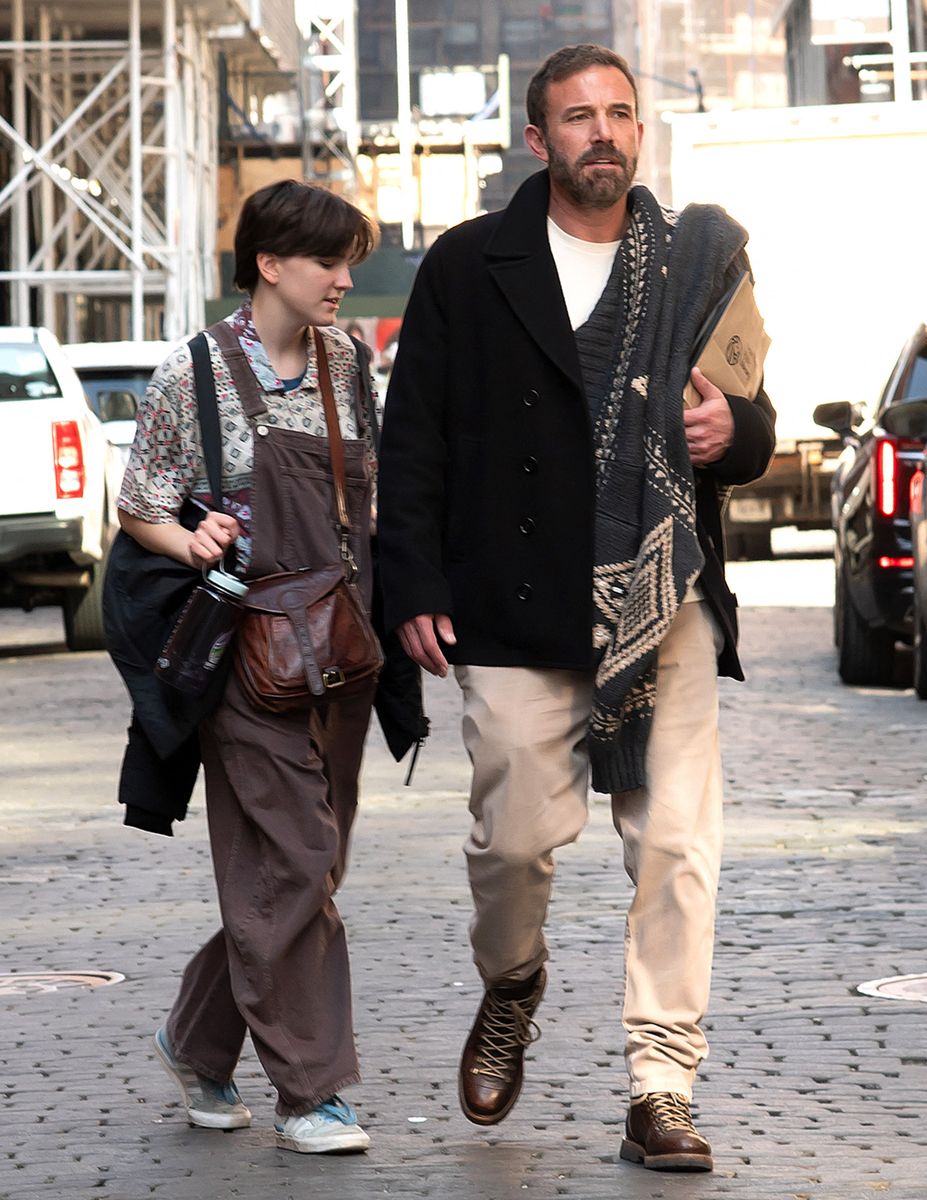 Spotted enjoying a laid-back day in New York City, Ben Affleck stepped out with his child, Fin Affleck, and the outing captured more than just effortless street style.