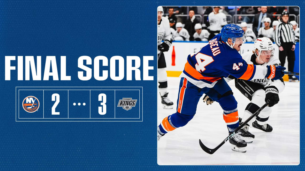 The Skinny: Kings 3, Islanders 2