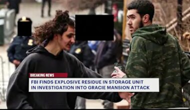 News 12 | Brooklyn | FBI: Explosive residue found in storage unit tied to Gracie Mansion attack