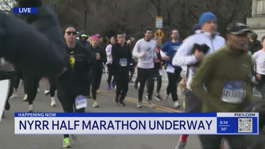 NYC Half Marathon draws huge turnout