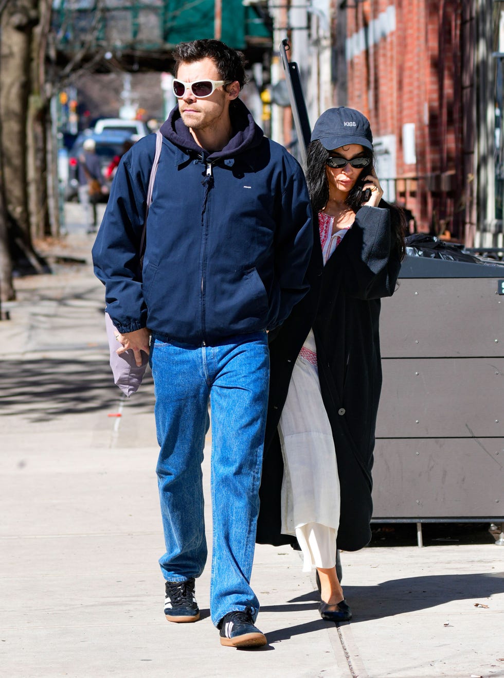 Harry Styles and Zoe Kravitz In New York City on March 09, 2026