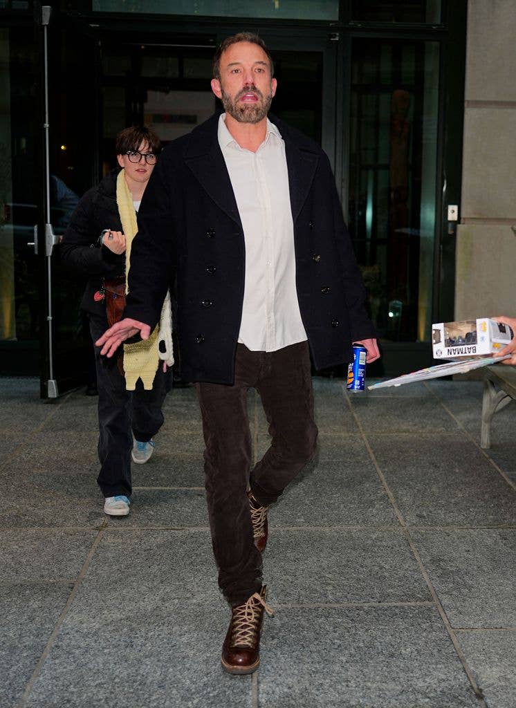 Ben stepped out with his child Fin