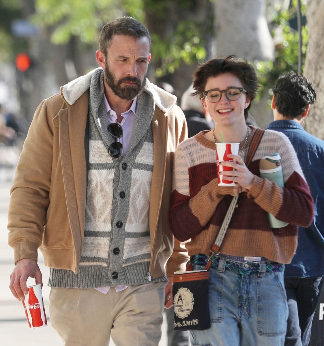 Fin Affleck’s relaxed, vintage style steals the spotlight during NYC outing with Ben Affleck