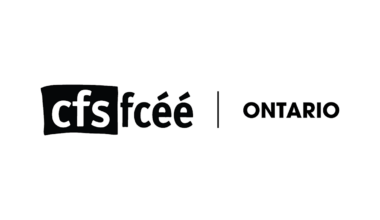 CFS-Ontario holds a rally at Queen’s Park against OSAP changes