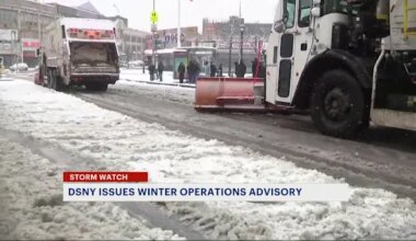 News 12 | Brooklyn | DSNY issues Winter Operations Advisory ahead of snow