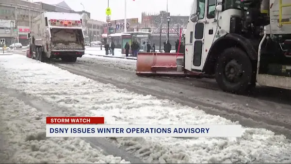News 12 | Brooklyn | DSNY issues Winter Operations Advisory ahead of snow