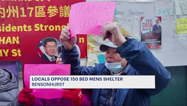 News 12 | Brooklyn | Bensonhurst residents renew fight against proposed men’s homeless shelter