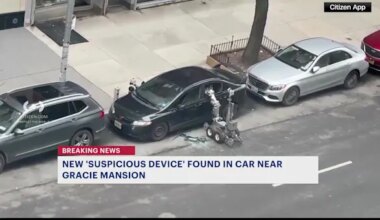 News 12 | Brooklyn | 6 arrested after explosive device thrown during protest outside Gracie Mansion