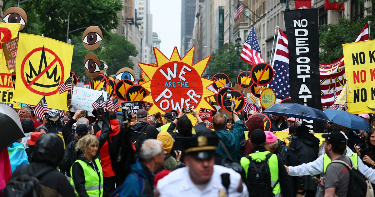 'No Kings' protests Saturday in the NYC area: Map, street closures and more