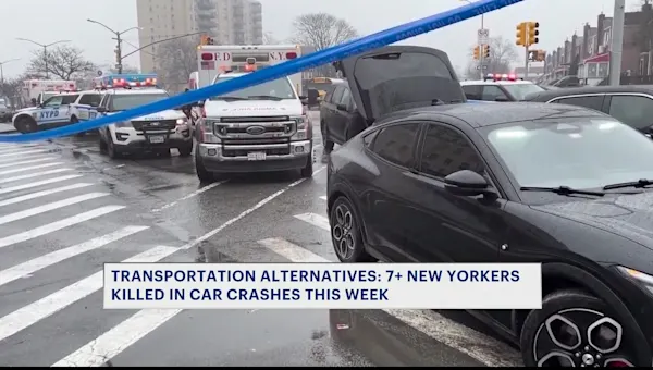 News 12 | Brooklyn | Advocates claim at least seven traffic fatalities in the past week across NYC