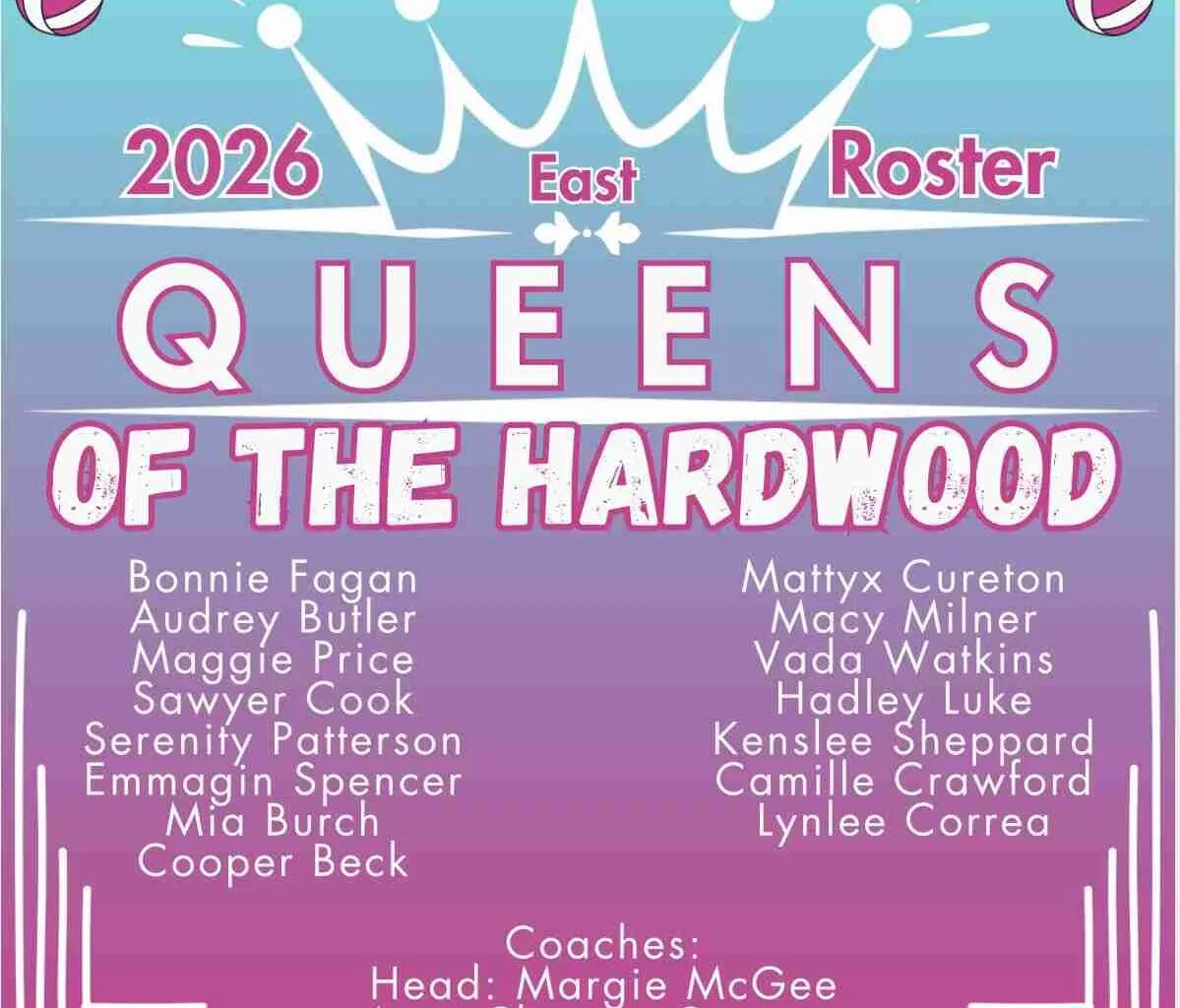 Wynne's Crawford named East All-Star for 2026 Queens of the Hardwood volleyball game