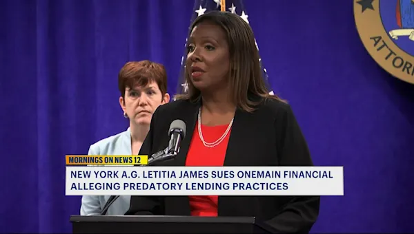 News 12 | Brooklyn | NY AG leads lawsuit accusing OneMain Financial of predatory lending practices