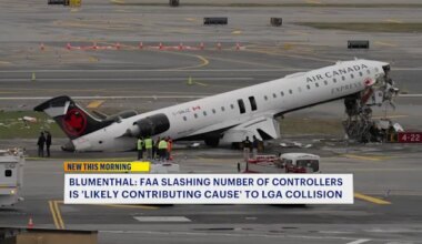 News 12 | Brooklyn | Sen. Blumenthal says FAA staffing cuts may have contributed to deadly plane collision at LaGuardia
