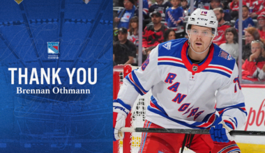 Rangers Acquire Jacob Battaglia in Exchange for Brennan Othmann