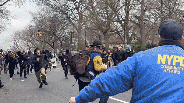 New video shows NYC terror suspect tackled after allegedly throwing bomb at protest