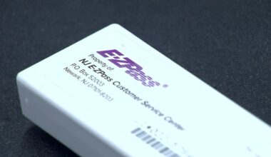 New Jersey wants to replace E-ZPass tags with battery-free stickers. Here's what they look like.
