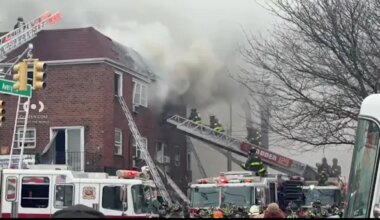 News 12 | Brooklyn | Homecrest fire leaves 1 person in critical condition; partial vacate order issued