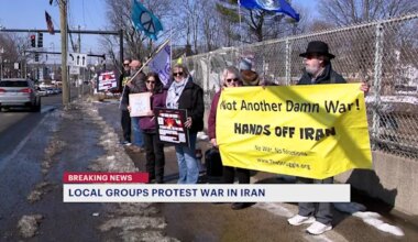 News 12 | Brooklyn | Norwalk rally calls for peace in wake of U.S.-Israeli's military strike on Iran