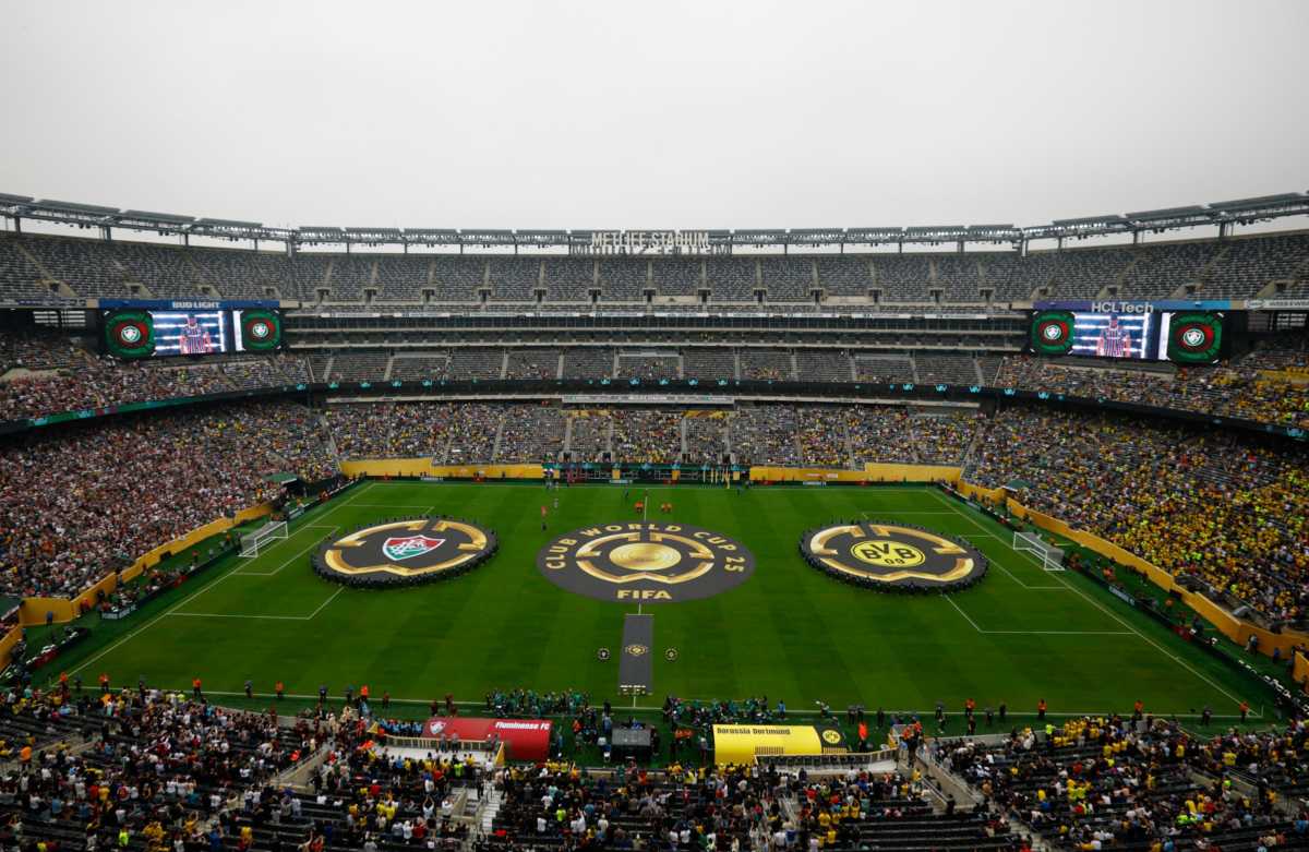 FIFA club world cup game at MetLife Stadium in New Jersey