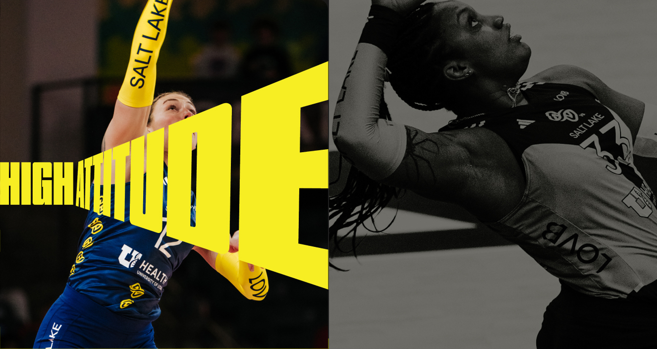 Atlantic New York LOVB ad for Salt Lake City