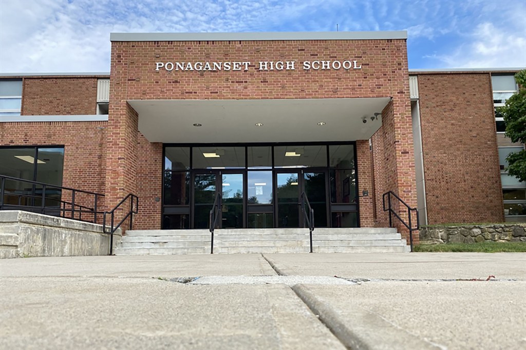 Exterior of Ponaganset High School.