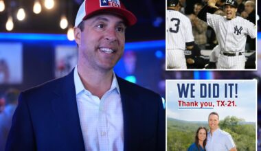 Ex-Yankees World Series star Mark Teixeira wins GOP House primary race in Texas