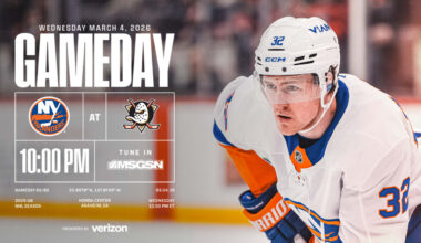 Game Preview: Islanders at Ducks