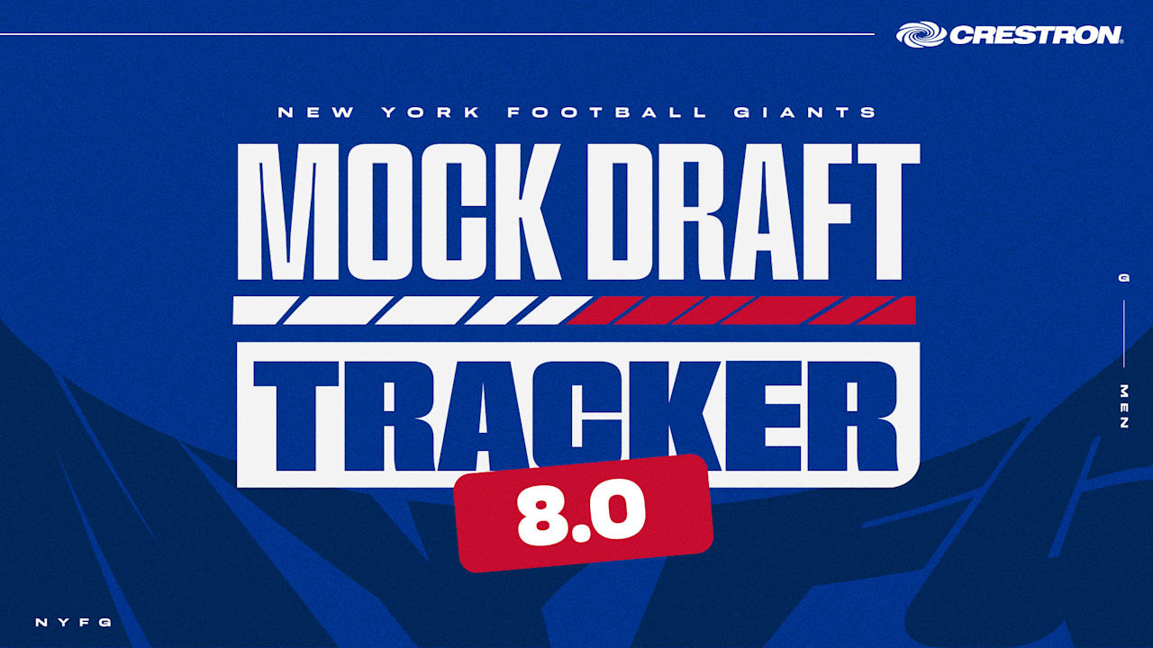 Mock Draft Tracker 8.0: Latest picks for Giants
