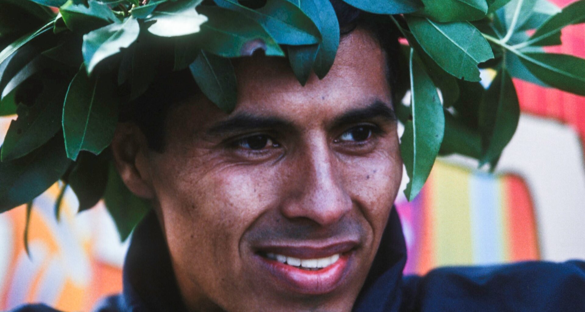 German Silva in 1994 after his New York City Marathon win