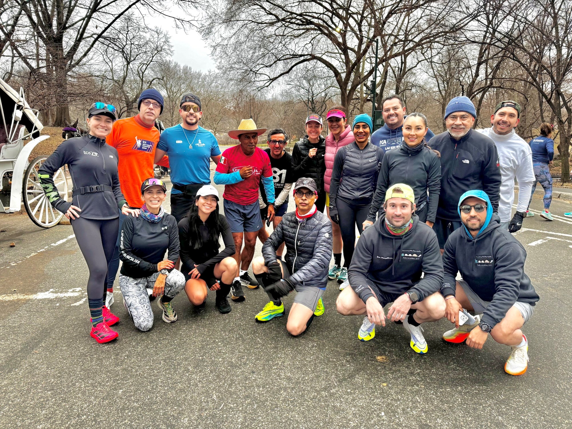 German Silva with his ITO in Central Park