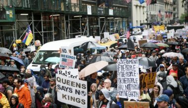 Where are 'No Kings' protests Saturday in the NYC area?