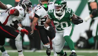 New York Jets place franchise tag on RB Breece Hall