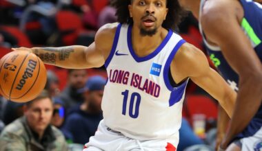 Three Brooklyn Nets Two-Ways go off for 68 points in big Long Island win